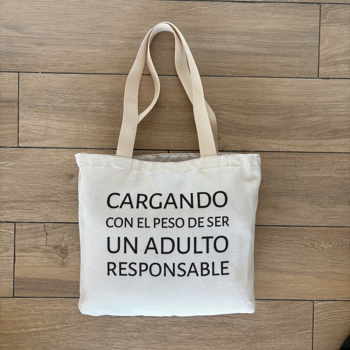 BOLSA TOTE - ADULTO RESPONSABLE